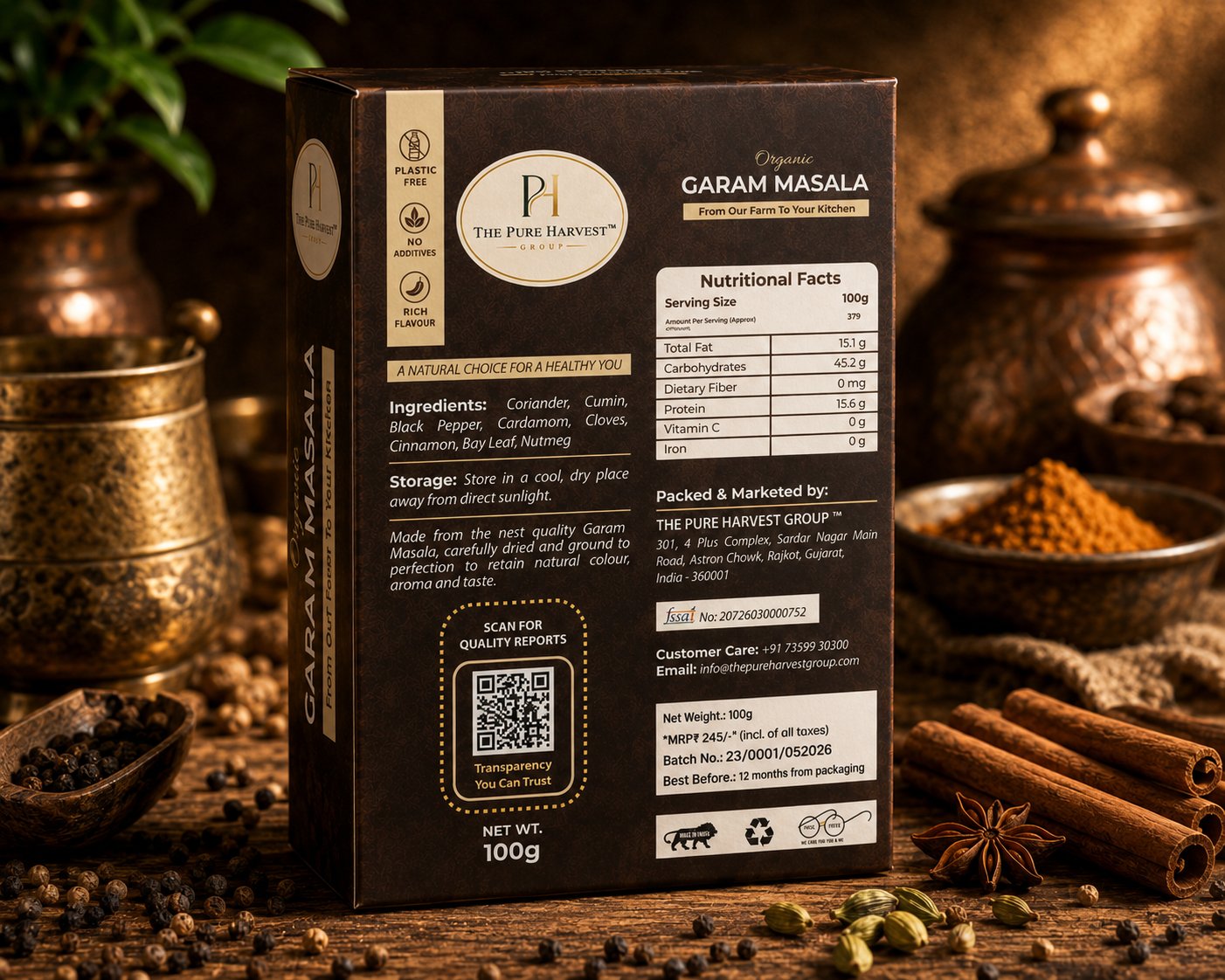 ORAGANIC GARAM MASALA