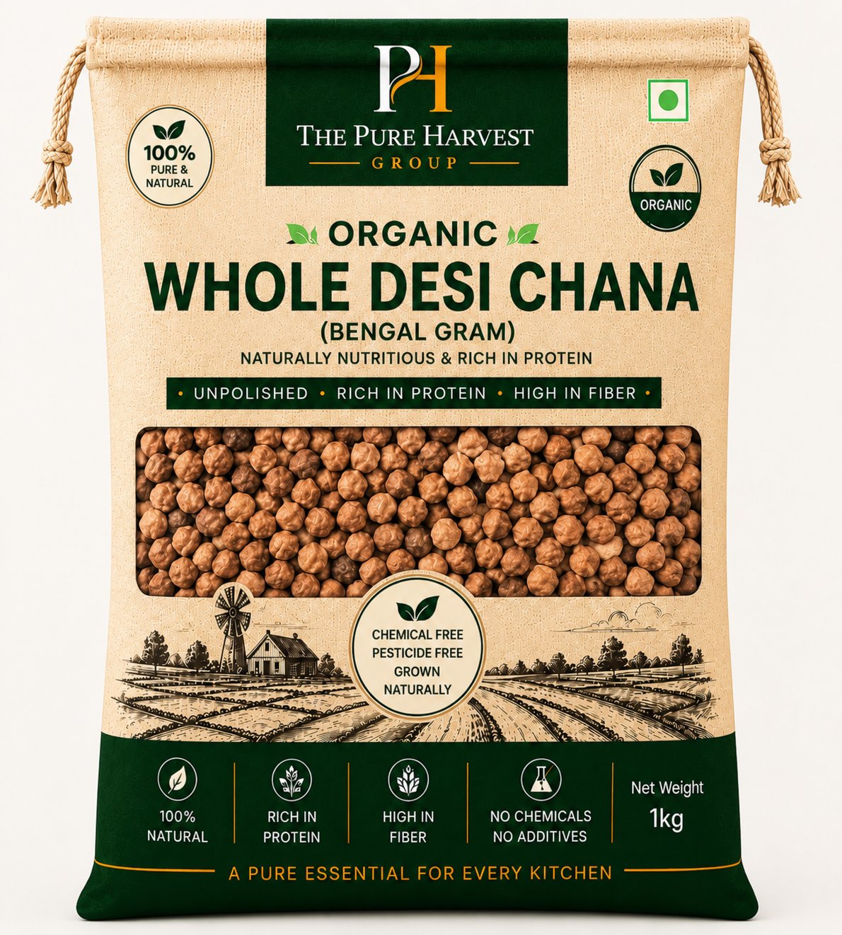 ORGANIC DESI CHANA