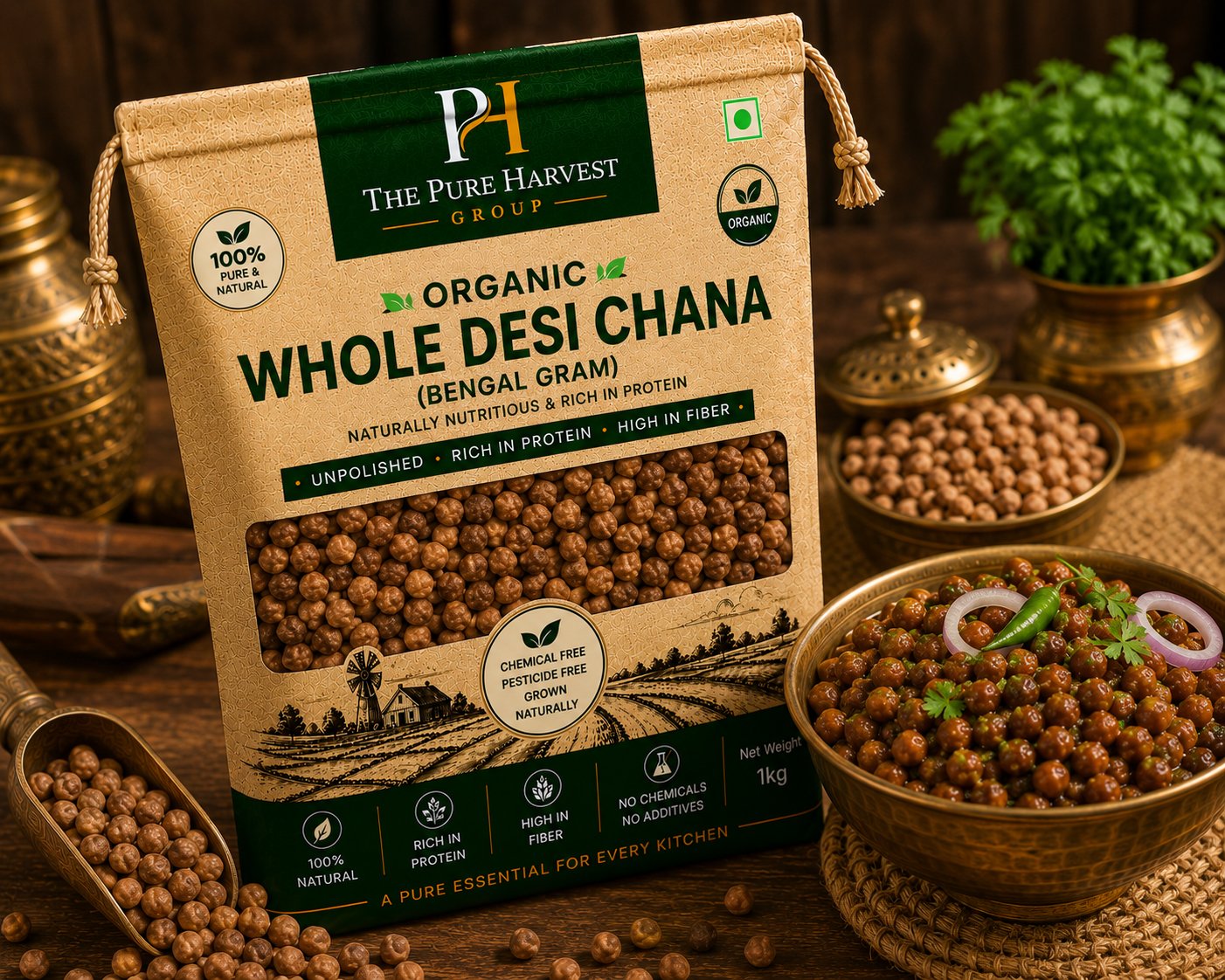ORGANIC DESI CHANA