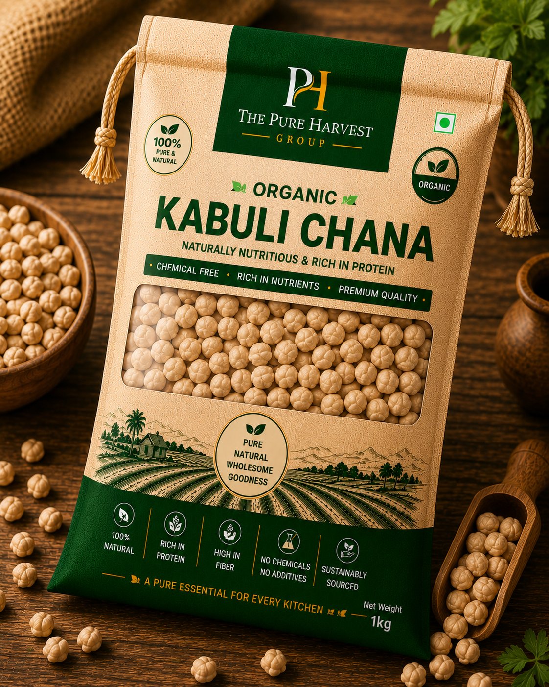 ORGANIC KABULI CHANA