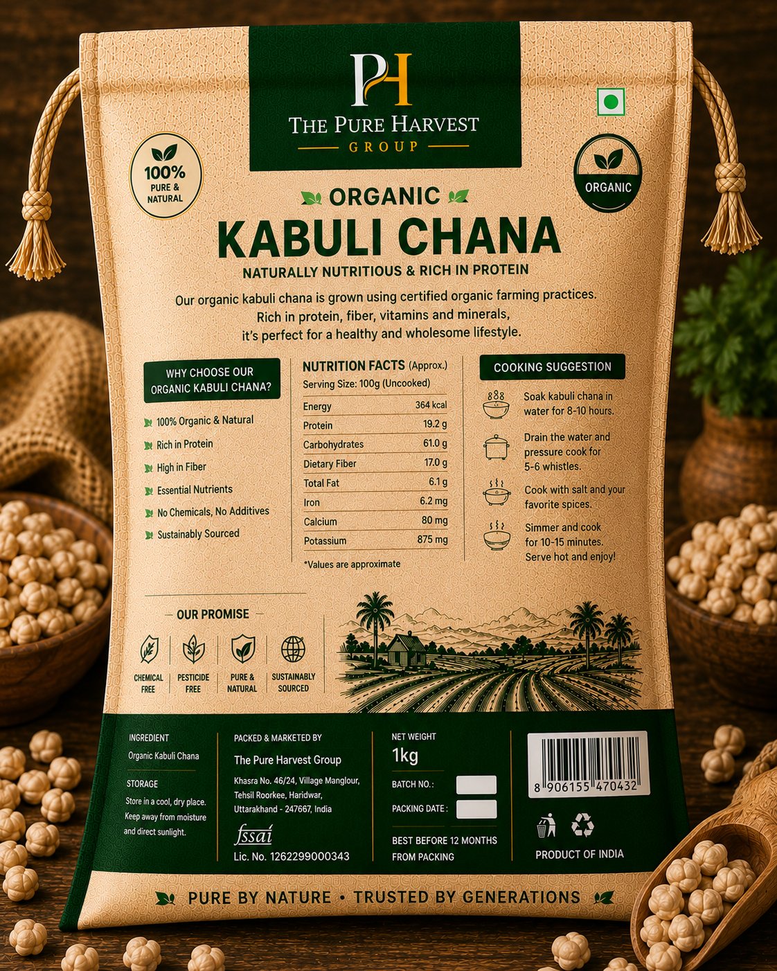 ORGANIC KABULI CHANA
