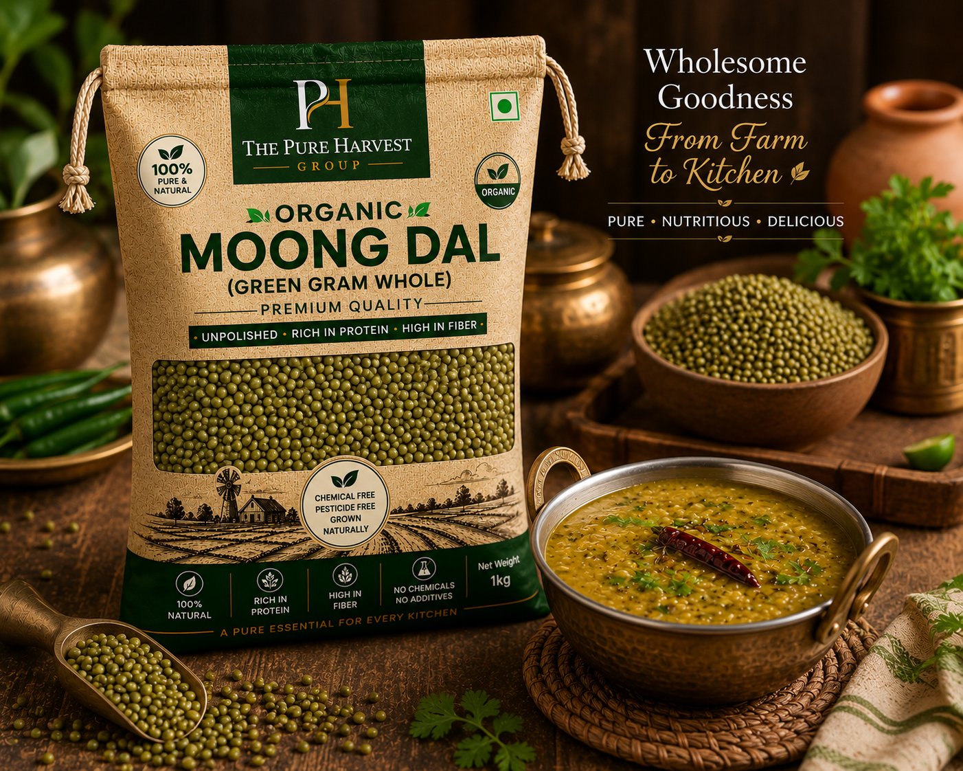 ORGANIC MOONG