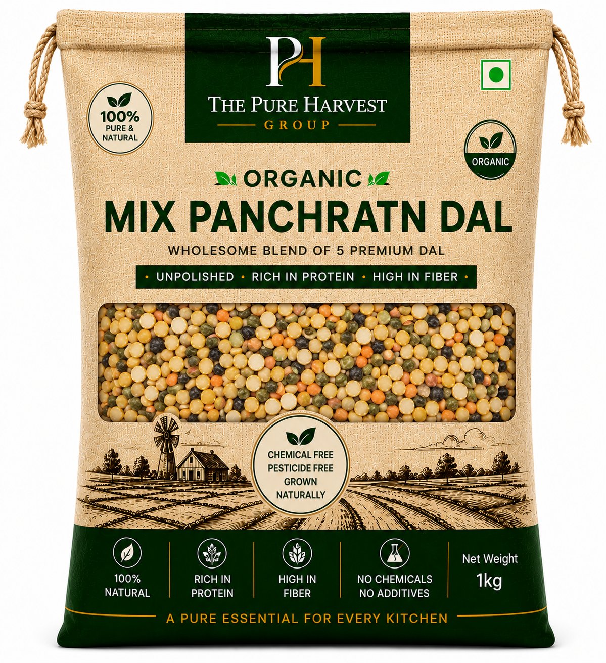 ORGANIC PANCHRATNA DAL